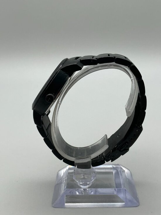 MVMT Classic Black Gold Watch Women 38mm Stainless Date New Battery 7.25\